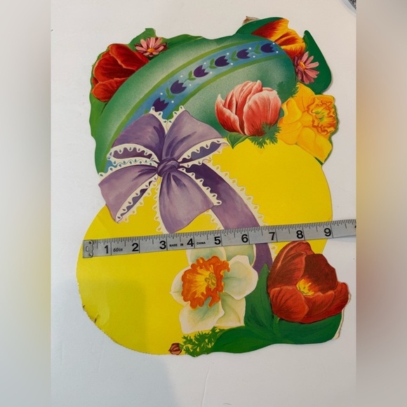 Vintage Easter Cutouts Eureka Diecut Paper Cardboard Wall Classroom Decorations - Picture 10 of 10